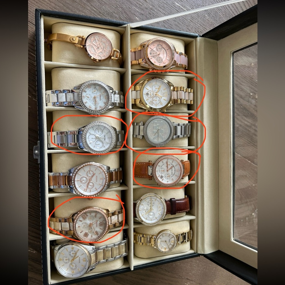 Elegant Women's Watch in Gold and Silver